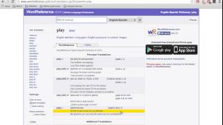 How to use wordreferencecom [upl. by Montagna]