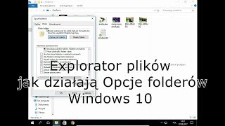 Opcje folderów Eksplorator plików Windows 10 [upl. by Adelle]