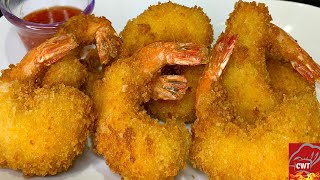 How To Make Crispy Deep Fried Shrimp Recipe [upl. by Ysdnil]