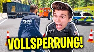 Die Polizei SPERRT die komplette AUTOBAHN AB [upl. by Lraep279]