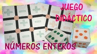 Juego didáctico  Números enteros [upl. by Aivilys]