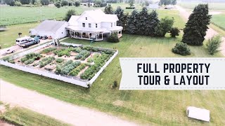 Tour our 5 Acre Family Homestead in Michigan [upl. by Kleeman]