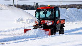 KUBOTA RTVX1100C BLOWER  Chores in Comfort [upl. by Varien116]