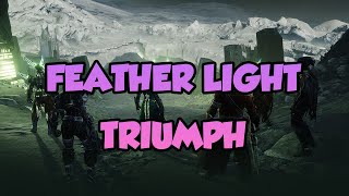 FeatherLight Triumph Completion  Crotas End Abyss Destiny 2 [upl. by Leonid]