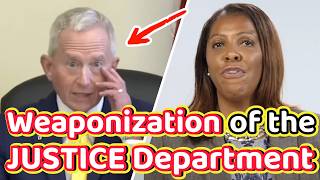 Congressman Puts James ON BLAST for WEAPONIZING the Justice Department letitiajames newyork [upl. by Barkley101]