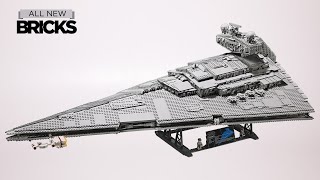 Lego Star Wars UCS 75252 Imperial Star Destroyer Speed Build [upl. by Shani]