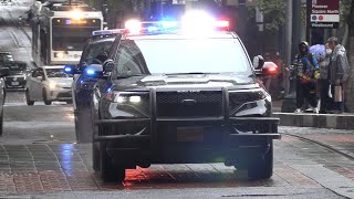 NEW Portland Police Bureau Units Respond Code 3 [upl. by Derwon219]