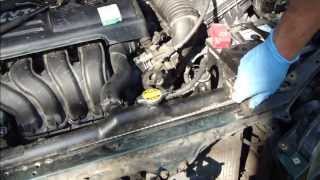 How to change radiator Toyota Corolla Years 20002008 [upl. by Anaej]