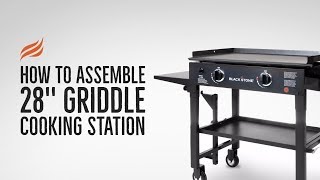 Blackstone 28quot Griddle Assembly [upl. by Nuhsyar883]