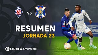 Resumen de SD Amorebieta vs CD Tenerife 11 [upl. by Accever]