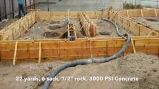 Concrete Stem Wall Foundation [upl. by Llyrad]