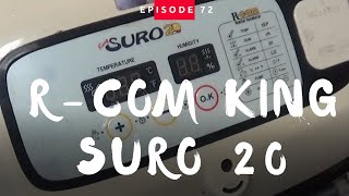 Rcom King Suro 20 incubator review and guide [upl. by Eiznil]