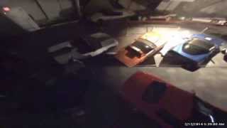 CCTV The moment sinkhole swallows eight rare Corvettes at US car museum [upl. by Gnoz605]