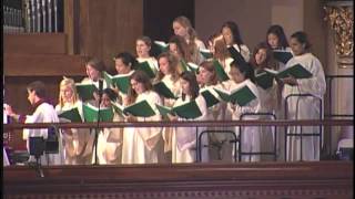 Notre Dame Magnificat Choir Gloria from A Community Mass Proulx [upl. by Marabelle]