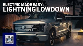 F150 Lightning Lowdown Electric Made Easy  Ford [upl. by Anawahs]