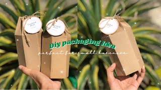 diy packaging idea♡ perfect for small business  ♡ Philippines [upl. by Philipp]