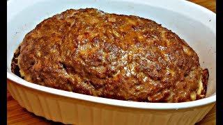 HOMEMADE MEATLOAF RECIPE  How To Make Meatloaf  Sunday Suppers [upl. by Olbap]