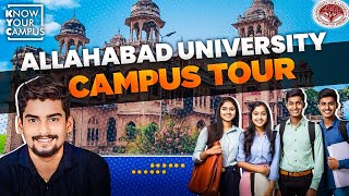 Allahabad University Campus Tour । All Department Tour Main Campus Allahabad University by Abhinav [upl. by Lienad]