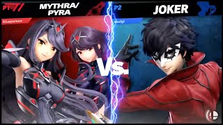 MkLeo Joker vs Cosmos Pyra Mythra  Jun 22 35 [upl. by Atnuahc]