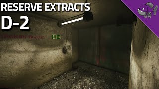 D2  Reserve Extract Guide  Escape From Tarkov [upl. by Nnairak]