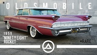 1959 Oldsmobile 98 Rocket  All Original  Classic Beauty [upl. by Yerffej]