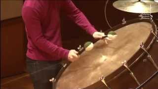 PERCUSSION 101 Concert Bass Drum [upl. by Suirada859]