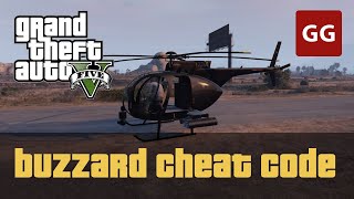 Buzzard Cheat Code — GTA 5 [upl. by Laerol]