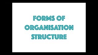 Organisation Structure  Line amp staff Functional Committee [upl. by Refinaj]