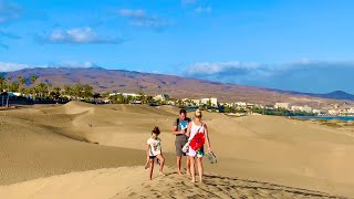 Gran Canaria 🌞 Dunes of Maspalomas 🐪 The No 1 Attraction 😍 [upl. by Malcah]