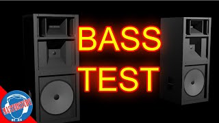 Subwoofer Bass Test [upl. by Ardnatal]