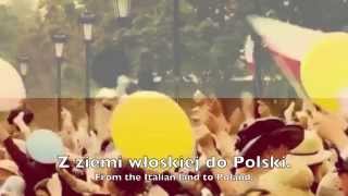 National Anthem Poland  Mazurek Dąbrowskiego [upl. by Lyram]