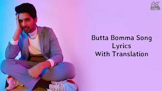 Buttabomma song lyrics with English [upl. by Zobias]