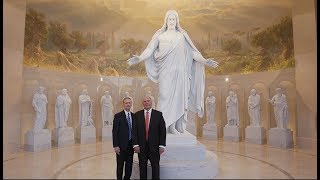 Two Apostles Lead a Virtual Tour of the Rome Italy Temple [upl. by Millur]