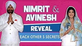 Nimrit Ahluwalia And Avinesh Rekhi Share Each Other’s CoStar Secrets  India Forums [upl. by Yde]