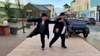 Small Dog Productions  Laurel and Hardy Commence to Dancing from Way out West  Isle of Man [upl. by Ajed]