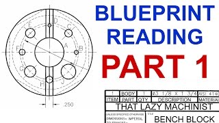 BLUEPRINT READING PART 1 Marc LEcuyer [upl. by Nnylatsyrk]