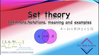 CXC math Introduction to Sets Set theory [upl. by Still]