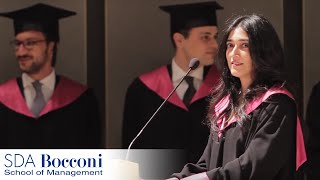 Commencement Speech 2012  FullTime MBA  SDA Bocconi [upl. by Martinez545]