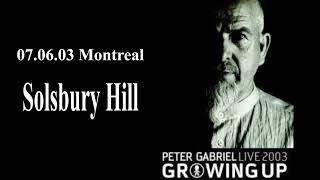 12  Solsbury Hill  Peter Gabriel Live 07062003 [upl. by Yrod]