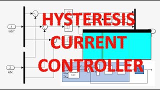 HYSTERESIS CURRENT CONTROLLER MATLAB SIMULINK SIMULATION [upl. by Odine]