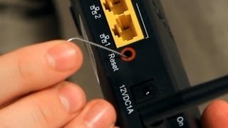 How to Reset a Router  Internet Setup [upl. by Atinrahs]