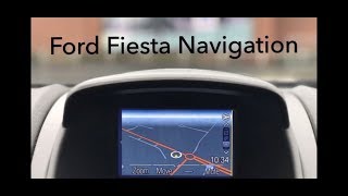 How to use itFord Fiesta Satellite Navigation [upl. by Bradski]