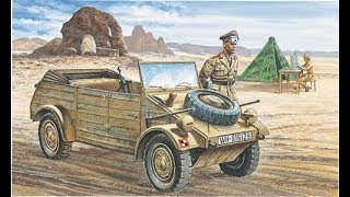 135 Italeri VW Kübelwagen building review [upl. by Aiekram]