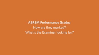 ABRSM  Assessing the Performance Grades a more detailed look [upl. by Akenna]