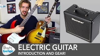 Beginners Guide To Electric Guitar Gear  Guitars Amps amp Pedals [upl. by Halas]