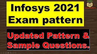 Infosys 2021 updated pattern and sample questions  infosys 2021 exam  solved sample Questions [upl. by Scot]