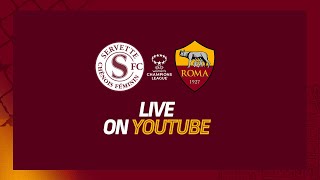 LIVE  SERVETTE v ROMA  WOMENS CHAMPIONS LEAGUE [upl. by Nats]