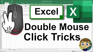 Excel Double Mouse Click Tricks [upl. by Acinnor]