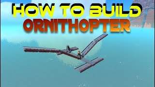 Viewer Requested How To Build an Ornithopter in Trailmakers How To with ThatDomGuy [upl. by Eillat648]