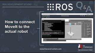 ROS QampA 143  How to connect MoveIt to the actual robot Sia10f simulation [upl. by Ayouqat628]